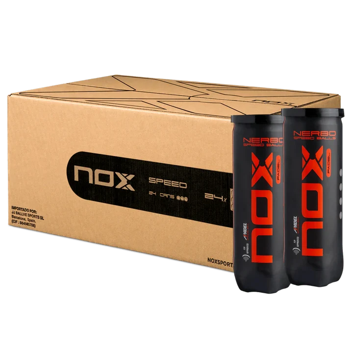 Case of NERBO Padel Balls (24 Cans)